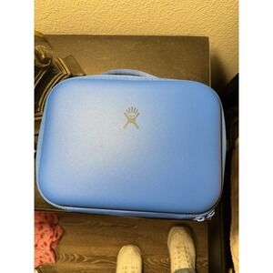 Hydro Flask Insulated Lunch‎ Box Blue Hard Shell Soft Cooler Clean